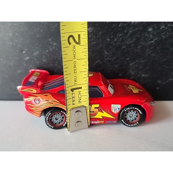 Disney Lighting Mcqueen Race Car Toy Used - Picture 8 of 10